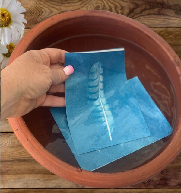 Cianotipijas komplekts saules drukai, zils, 100 ml